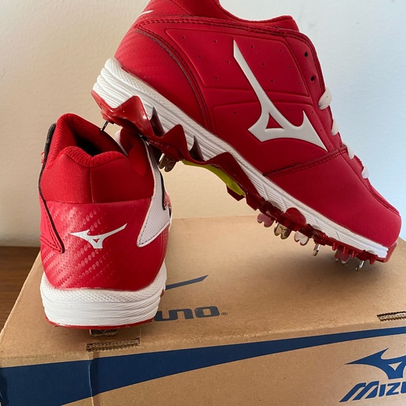 Mizuno 9 Spike Women’s size 6 Metal Cleats - Picture 5 of 5